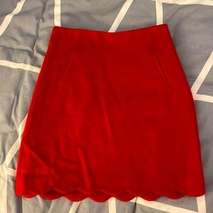Wool Talbots scallop skirt